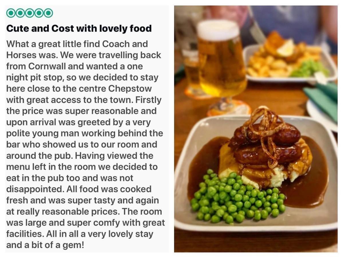The Coach And Horses Inn Chepstow Dış mekan fotoğraf